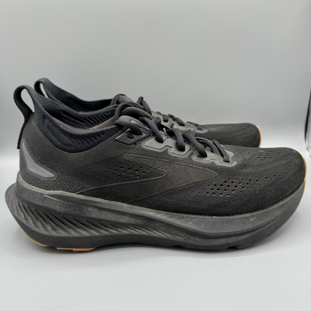 Men's Brooks Glycerin 23, Black/Ebony/Biscuit, 9 DMedium
